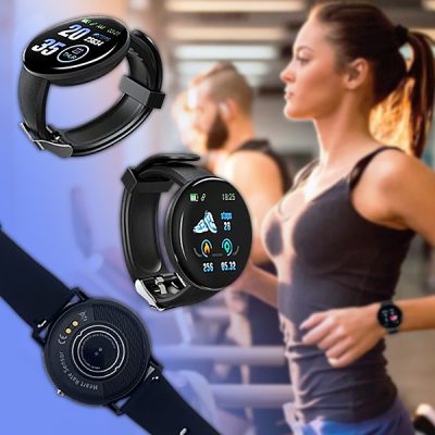 Fitness inteligentné hodinky - Tepová frekvencia, krvný tlak, SpO2, 2-dňová batéria | WATCHLITE