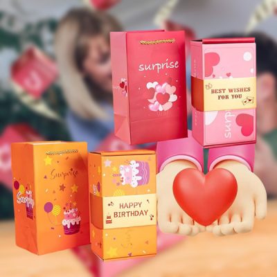 Darčeková krabička s prekvapením | CASHMAS
