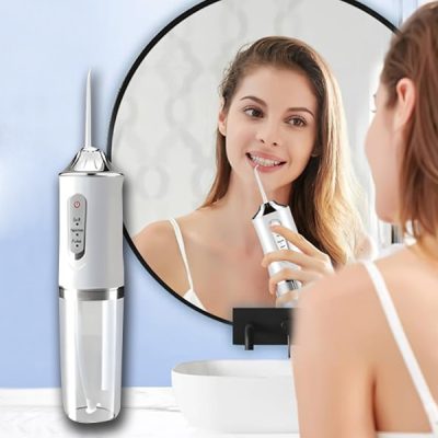Bezdrôtová ústna sprcha - 4 nadstavce, nabíjanie cez USB | TOOTHCLEANSO