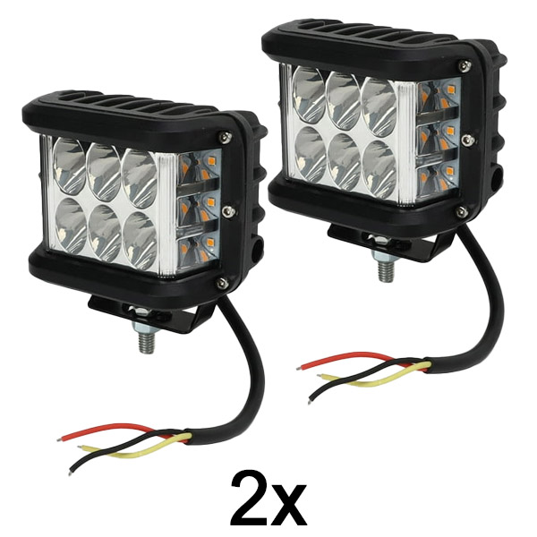 2x Ultimátne LED bezpečnostné svetlá pre vozidlá | BOLTLIGHT